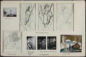 The Annunciation - preliminary studies