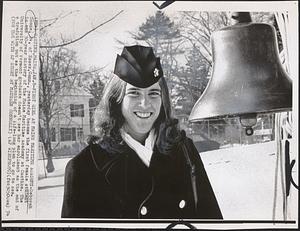 First girl at Maine Maritime Academy