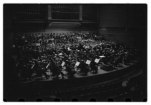 Recording "La Mer" for Victor R.C.A., Dr. K & Boston Symphony Orchestra, also recording mch.