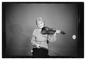 Ruth Posselt, violinist