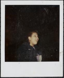Young woman making a silly face