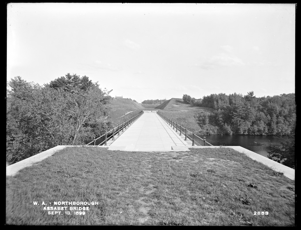 Wachusett Aqueduct, Assabet Bridge, Northborough, Mass., Sep. 13, 1899