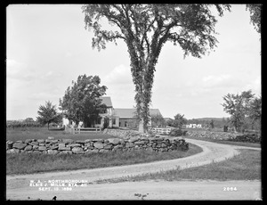 Wachusett Aqueduct, Elsie J. Mills' house, station 411, Northborough, Mass., Sep. 13, 1899