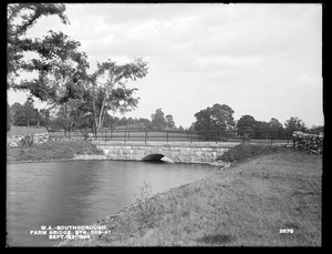 Wachusett Aqueduct, Farm Bridge, station 589+47, Southborough, Mass., Sep. 22, 1899