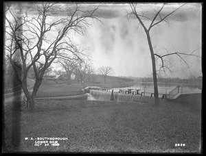 Wachusett Aqueduct, Lower Dam, Southborough, Mass., Oct. 24, 1899
