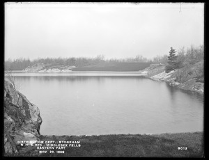 Distribution Department, Northern High Service Middlesex Fells Reservoir, eastern part, from the south end of Dam No. 5, Stoneham, Mass., Nov. 29, 1899