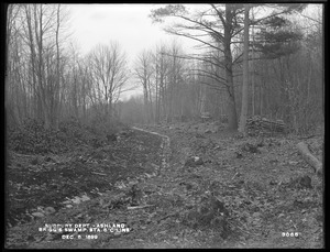 Sudbury Department, Brigg's Swamp, drainage ditch, station 8, C Line, Ashland, Mass., Dec. 6, 1899