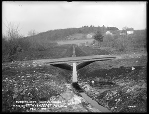 Sudbury Department, Angellico Swamp, main ditch in Parmenter's Meadow, Southborough, Mass., Dec. 7, 1899