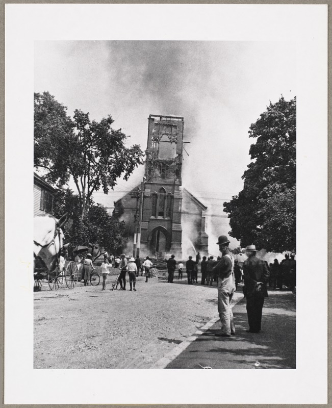 First Baptist Church fire