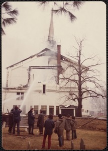 First Parish Unitarian-Universalist Church fire