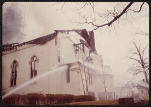 First Parish Unitarian-Universalist Church fire