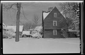 House of the Seven Gables, exterior