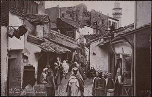 Constatine. Rue des Forgerons Arabes