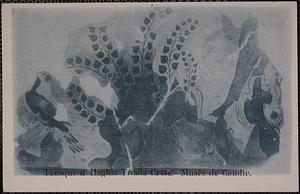 Fresque d'Haghia Triada Crète. Musée de Candie