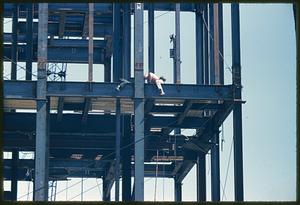 Men working on steel girders