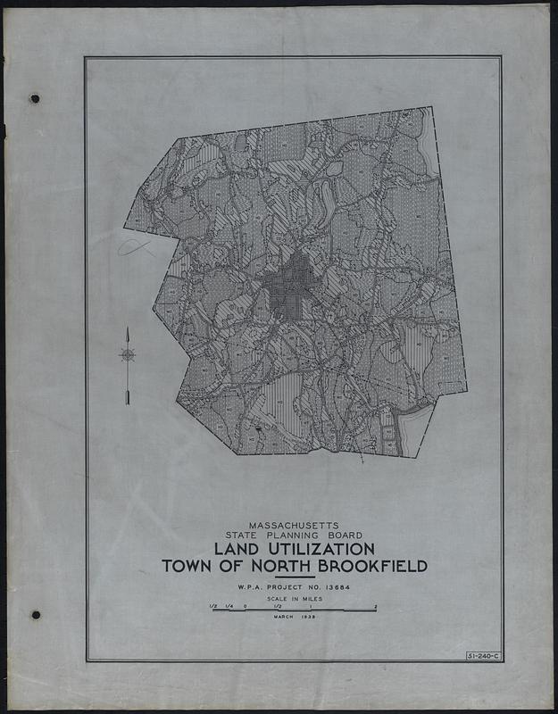 Land Utilization Town of North Brookfield Digital Commonwealth
