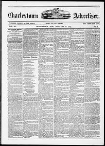 Charlestown Advertiser, February 18, 1865