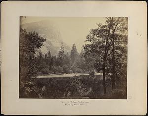 Mirror Lake and Mount Watkins, Yosemite