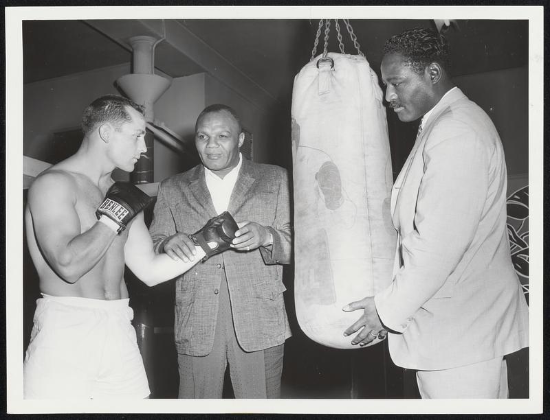 Billy Ryan. Jersey Joe Walcott. Ezzard Charles. Digital Commonwealth