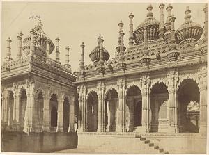 General view of the Maqbaras (royal tombs) of the Junagadh Nawabs, Junagadh