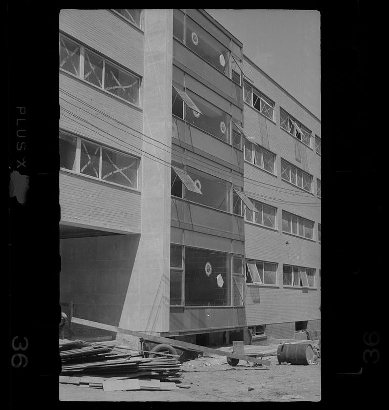 Harvard Graduate Center, Child Hall, Cambridge, Massachusetts, under construction