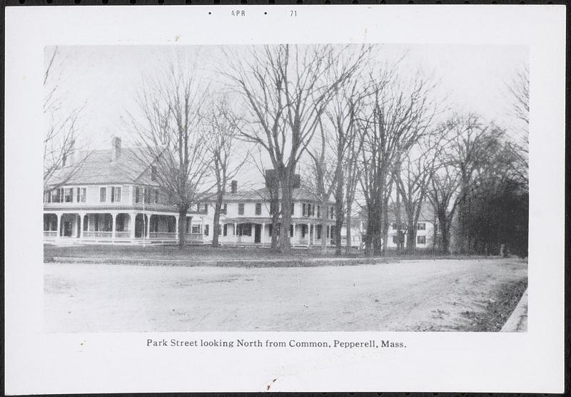 Park Street looking north from Common