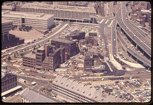 North Street area near Bennet Hall from the Custom House Tower Boston