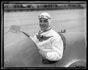 Racer close-up