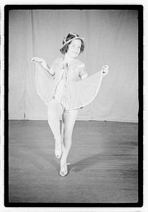 Girl dancer in costume