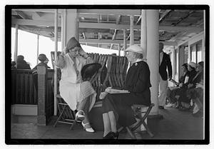 People on a ship