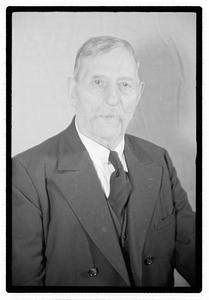 Unidentified man with mustache