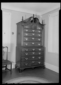 Ropes Mansion, Salem, interior, highboy