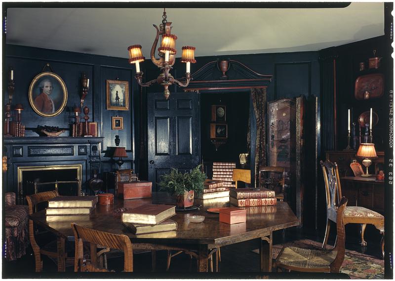 Beauport, Octagon room, interior