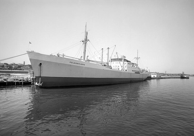 Ship Foldenfjord, New Bedford