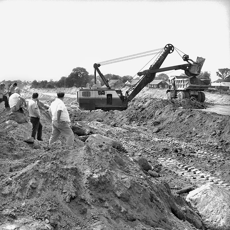 Construction of Interstate 195, New Bedford