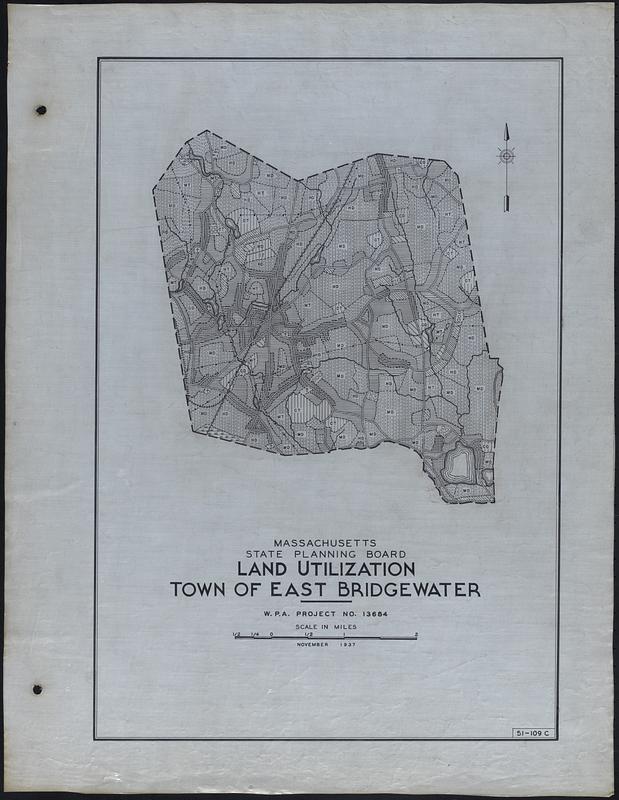 Land Utilization Town of East Bridgewater Digital Commonwealth