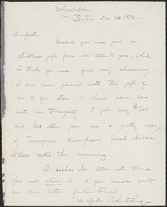 Letter from John D. Long to Zadoc Long, December 24, 1864