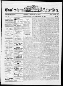Charlestown Advertiser, September 22, 1860