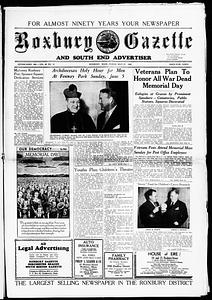 Roxbury Gazette and South End Advertiser, May 27, 1949
