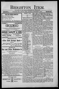 The Brighton Item, September 30, 1893