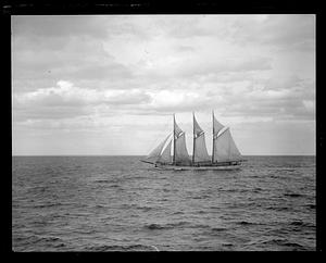 Unidentified sailing ship
