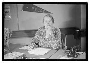 Mrs. Lauretta G. Bresnahan, head of Mass C.C.C.