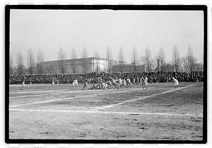 Football game, Back Bay Fens