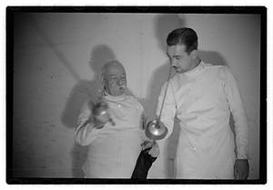 Danguy fencing master, also Gordon Muir, also Chamberlain