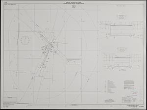 Airport obstruction chart, OC 5595, Columbia Regional Airport, Columbia, Missouri