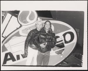 Susan Richards and a student