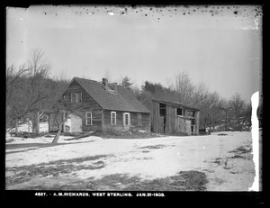 Wachusett Reservoir, A. M. Richards, West Sterling, Mass., Jan. 31, 1903