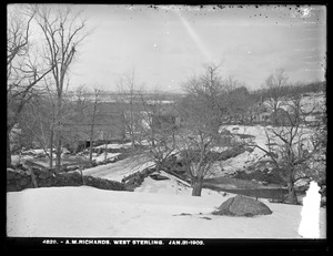 Wachusett Reservoir, A. M. Richards, West Sterling, Mass., Jan. 31, 1903