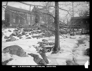 Wachusett Reservoir, A. M. Richards, West Sterling, Mass., Jan. 31, 1903