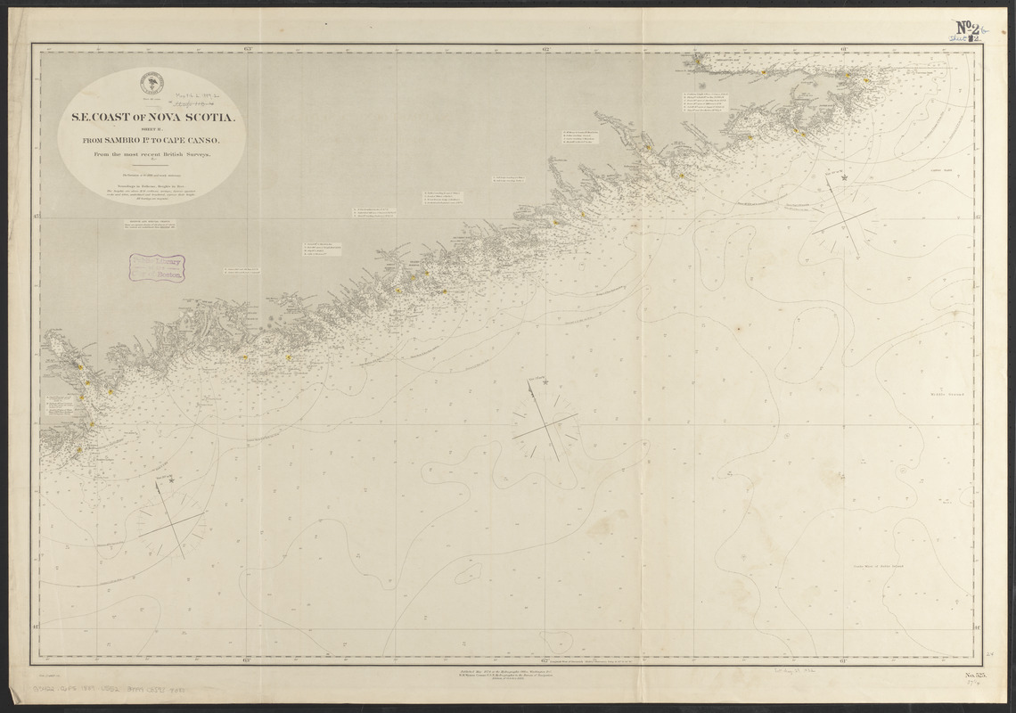 S.e. coast of Nova Scotia